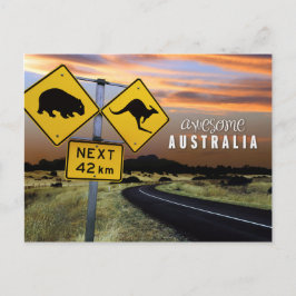 geweldige australië briefkaart