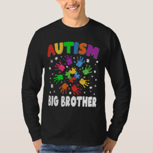 Geweldige Autisme Big Brother Raising Awareness Fa T-shirt