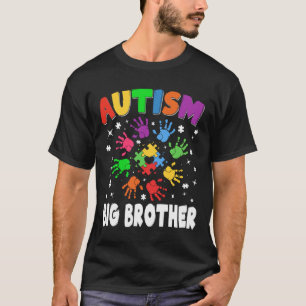 Geweldige Autisme Big Brother Raising Awareness Fa T-shirt