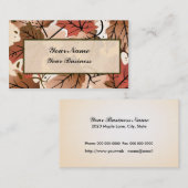 Geweldige Autumn Leaves Visitekaartje (Voorkant / Achterkant)