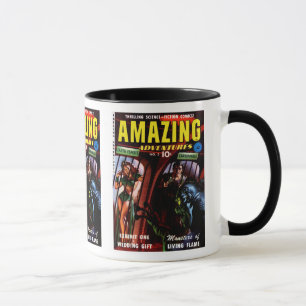 Geweldige Avonturen #2 Retro Sci-Fi-stripboek Mok