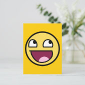 geweldige /b-gezicht briefkaart (Staand voorkant)