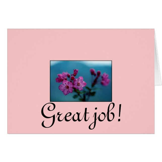 Geweldige baan (Voorkant Horizontaal)