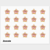 Geweldige baan Kawaii Ster Sticker (Vel)