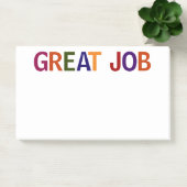 Geweldige baan Meerkleurig 10 x 6 Post-it® Notes (Kantoor)