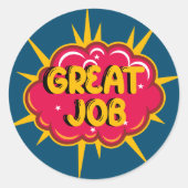 geweldige baan sticker (Voorkant)