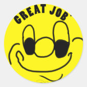 Geweldige baan Sticker (Voorkant)