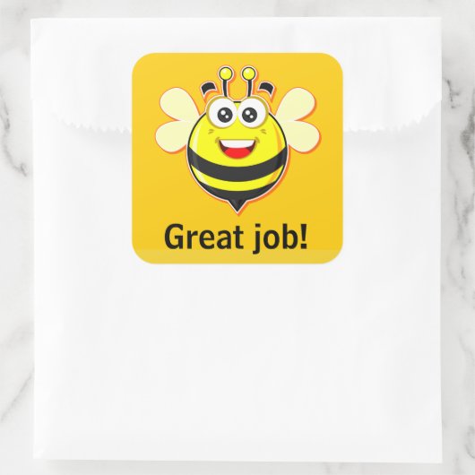 Geweldige baan stickers (Tas)