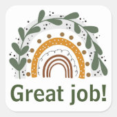 Geweldige baan stickers (Voorkant)