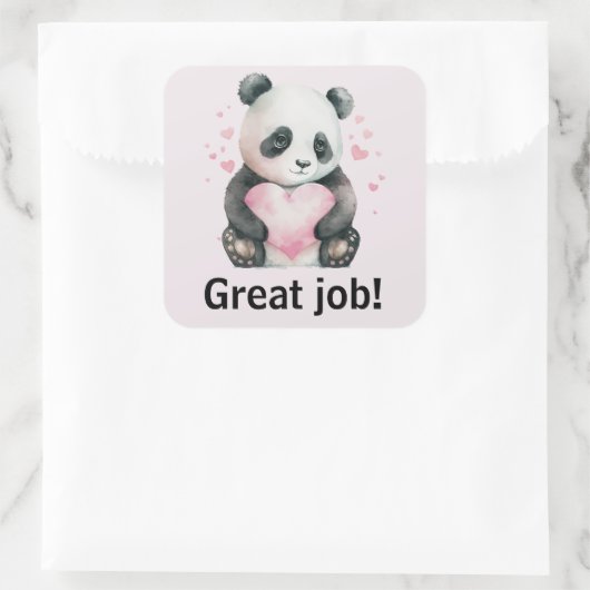 Geweldige baan stickers (Tas)