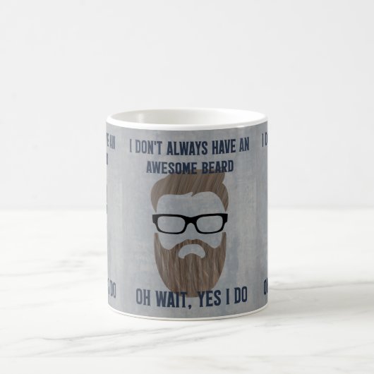 Geweldige baard koffiemok (Center)
