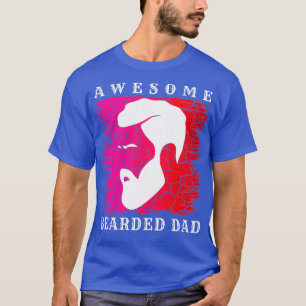 Geweldige baard pap 50 t-shirt