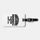 Geweldige Bagagelabel handbelspeler (Voorkant horizontaal)