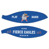 Geweldige Bald Eagle, de Amerikaanse vlag, Star Basketbal (Panelen)