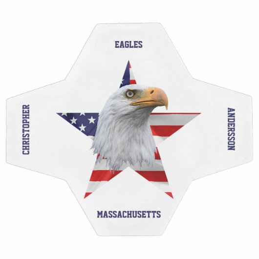 Geweldige Bald Eagle, de Amerikaanse vlag, Star Voetbal (Enkel)