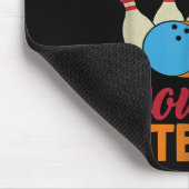 Geweldige Balls Fire Bowling Team Shirt Grappige V Muismat (Hoek)