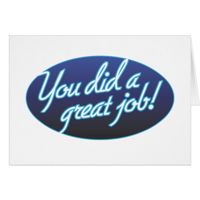 Geweldige bankkaart (Voorkant Horizontaal)