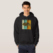 Geweldige Barracuda Cuda Vist het wild zout Fi Hoodie (Voorkant volledig)