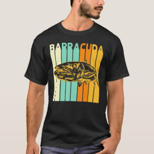 Geweldige Barracuda Cuda Vist het wild zout Fi T-shirt