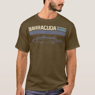 Geweldige Barracuda Cuda Vist het wild zout Fi T-shirt
