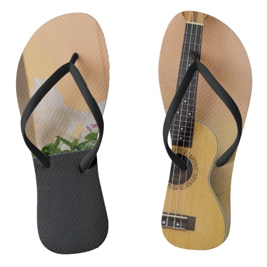 Geweldige basgitaar teenslippers (Voetbed)