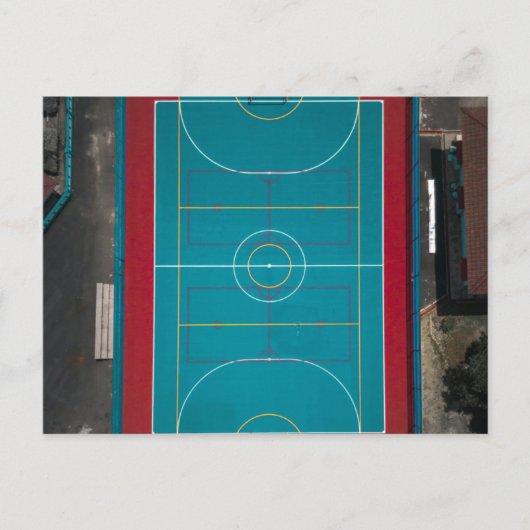 Geweldige Basketbal Kunst Briefkaart (Voorkant)
