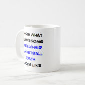 geweldige basketbalcoach koffiemok (Voorkant links)