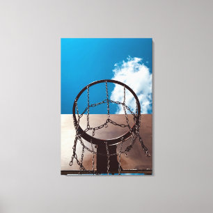 Geweldige Basketball Canvas Afdruk