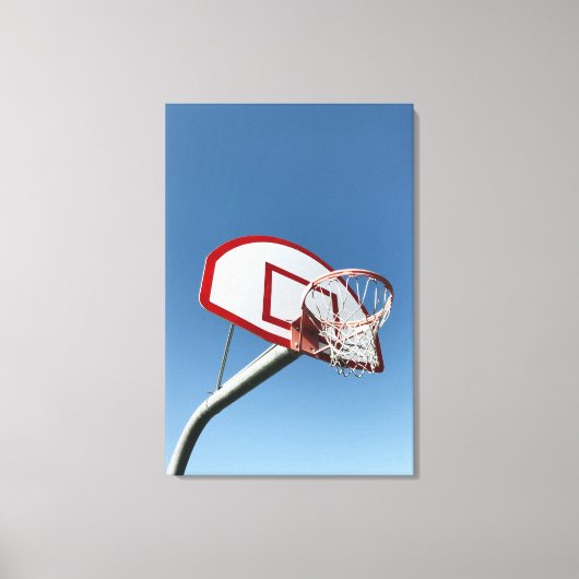 Geweldige Basketball Canvas Afdruk (Voorkant)