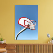 Geweldige Basketball Canvas Afdruk (Insitu (Woonkamer))