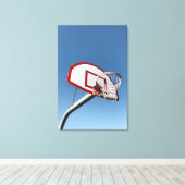 Geweldige Basketball Canvas Afdruk (Insitu (Houten vloer))
