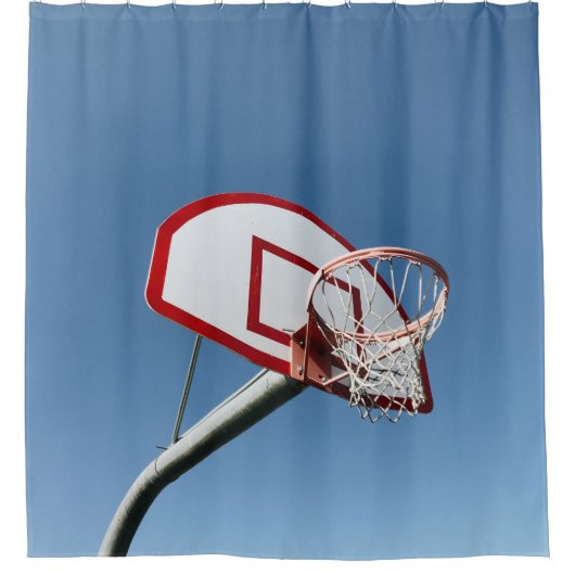 Geweldige Basketball Douchegordijn (Voorkant)