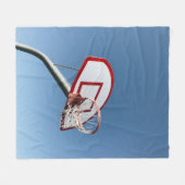 Geweldige Basketball Fleece Deken (Voorkant (Horizontaal))