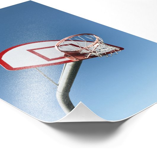Geweldige Basketball Foto Afdruk (Hoek)