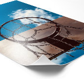 Geweldige Basketball Foto Afdruk (Hoek)