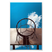 Geweldige Basketball Foto Afdruk (Voorkant)