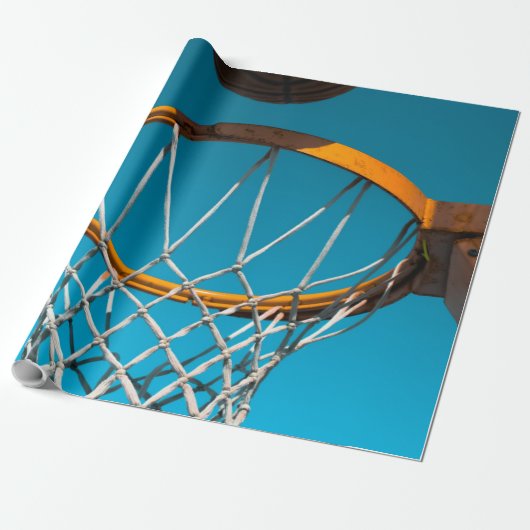 Geweldige Basketball Gift Cadeaupapier (Uitgerold)