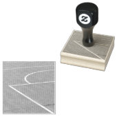 Geweldige Basketball Gift Rubberstempel (Gestempeld)