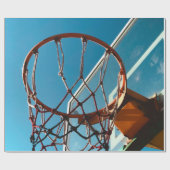 Geweldige Basketball Hoop Cadeaupapier (Vlak)
