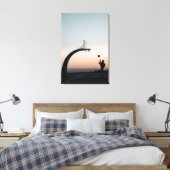 Geweldige Basketball Hoop Canvas Afdruk (Insitu (Slaapkamer))