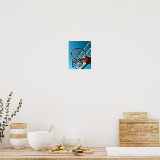 Geweldige Basketball Hoop Poster (Keuken)