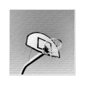 Geweldige Basketball Rubberstempel (Afrduk)