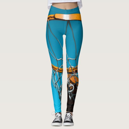 Geweldige Basketbalontwerp Leggings (Voorkant)
