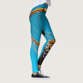 Geweldige Basketbalontwerp Leggings (Rechts)