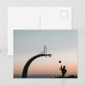 Geweldige Basketbalring Briefkaart (Voorkant / Achterkant)