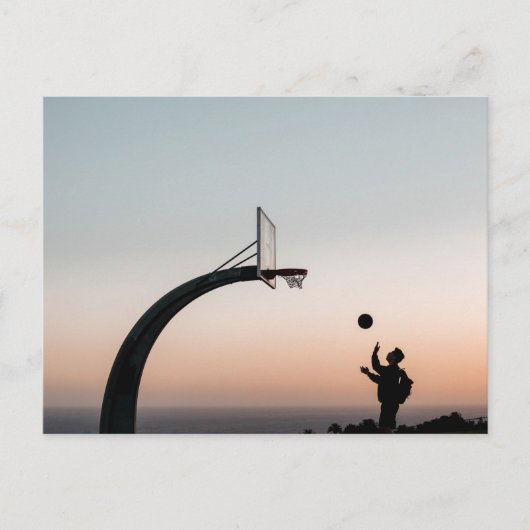 Geweldige Basketbalring Briefkaart (Voorkant)