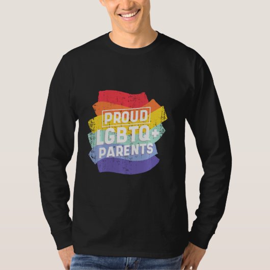 Geweldige BE Lgbetq Proud Parents Rainbow Pride C T-shirt (Voorkant)