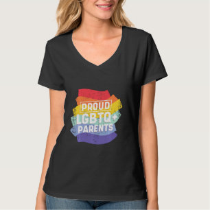 Geweldige BE Lgbetq Proud Parents Rainbow Pride C T-shirt