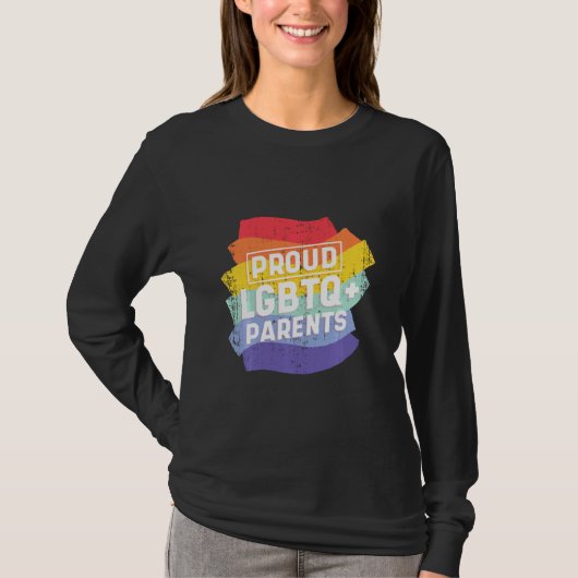 Geweldige BE Lgbetq Proud Parents Rainbow Pride C T-shirt (Voorkant)