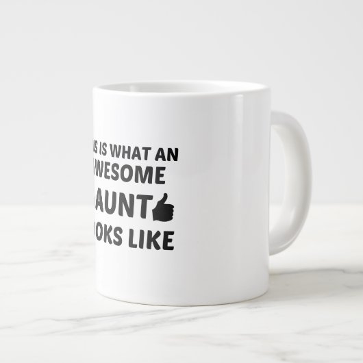 Geweldige BEDRAG Grote Koffiekop (Voorkant rechts)